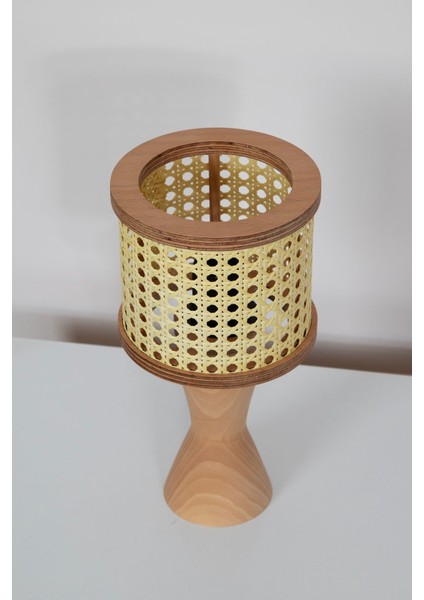 Istanbul Serisi Sufi Hazeranlı Ahşap Abajur fırsatları