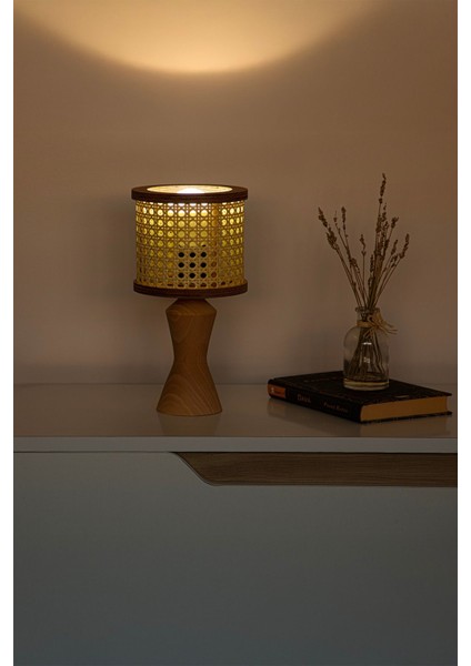 Istanbul Serisi Sufi Hazeranlı Ahşap Abajur indirimleri