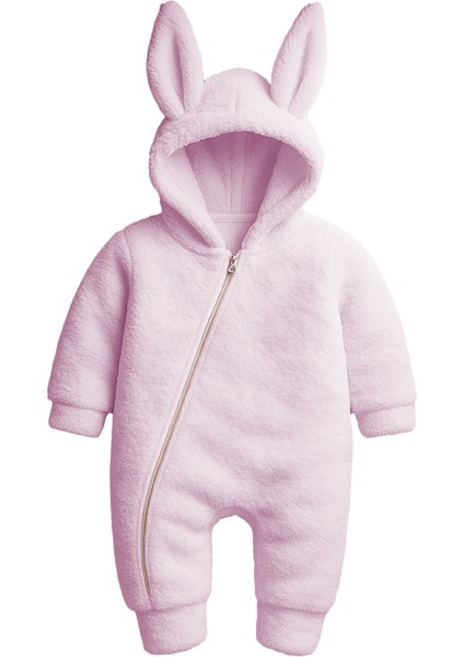 x Ipek Atlas Kız Erkek Bebek Çocuk Peluş Tavşan Tulum