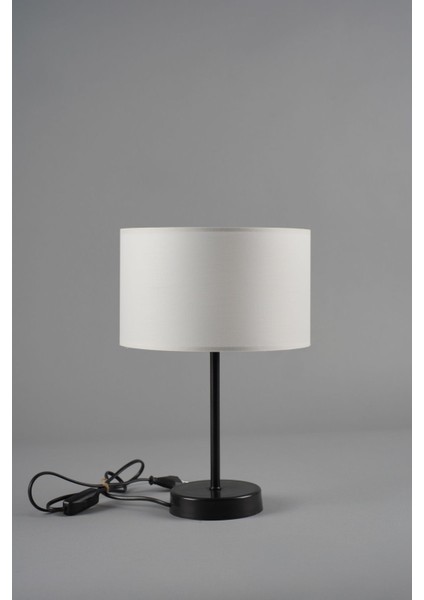 Vita Abajur Siyah-Krem (25X25X36 Cm)