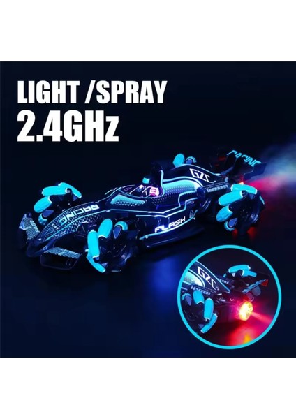 Duman Çıkaran Full Fonksiyon Şarjlı Formula 1 1:12 Ölçek Büyük Boy Uzaktan Kumandalı Oyuncak Araba
