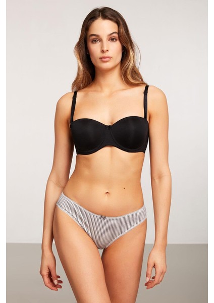 Kom Sheena Straplez Sütyen Siyah