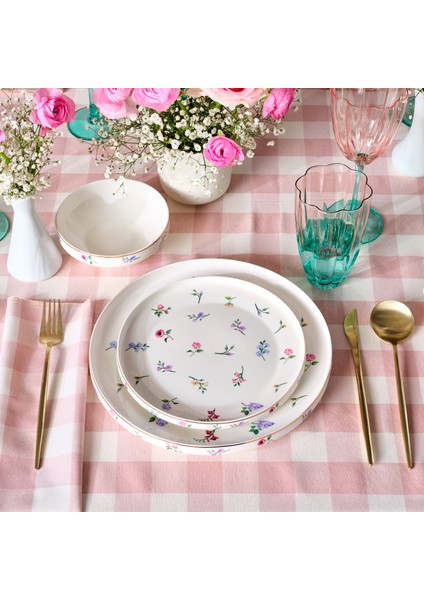 Blooms 24 Parça 6 Kişilik Yemek Takımı