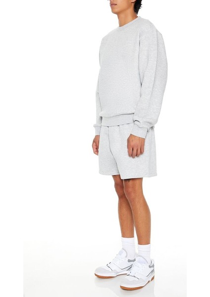 Pamuk Karışımlı Yuvarlak Yaka Sweatshirt modelleri