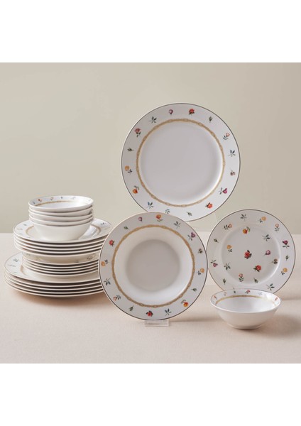 Floret 24 Parça 6 Kişilik Yemek Takımı
