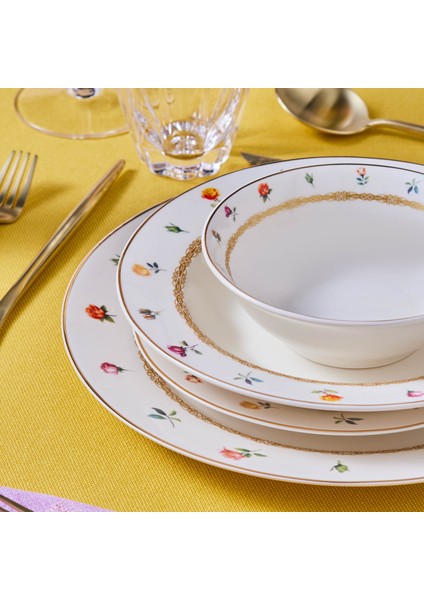 Floret 24 Parça 6 Kişilik Yemek Takımı