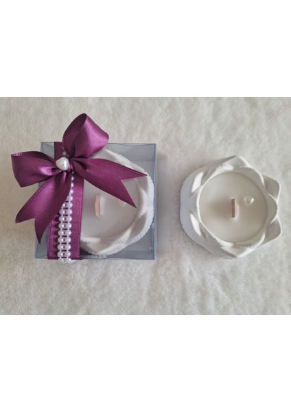 Asetat Kutuda Lotus Mum (30 Adet)