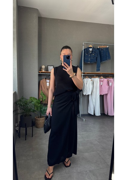Çapraz Kapama Etek Bluz Triko Takım fiyatları