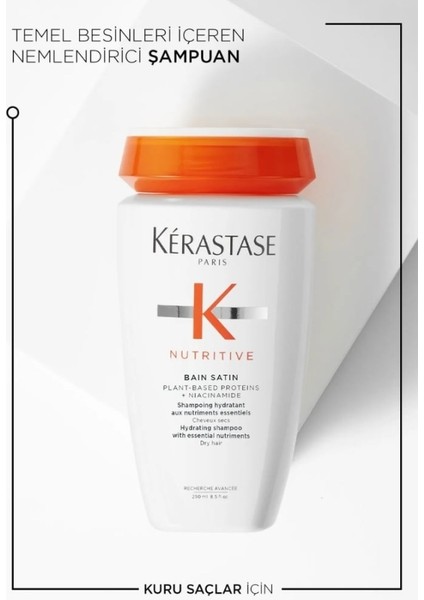 Nutritive Bain Satin Nemlendirici Şampuan 250 ml