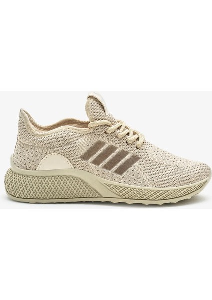 Ortopedik Spor Ayakkabı Şeritli Bağcıklı Hava Alan Ultra Rahat Hafif Taban Sneaker T-135