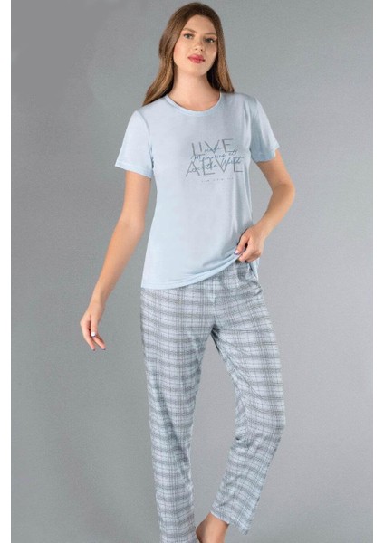 Alperi Kısa Kol Pijama Takımı 780-40
