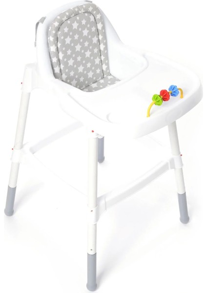 Eco Tüm Pratik Mama Sandalyeleri Için Uygun Mama Sandalyesi Minderi - Gri modelleri