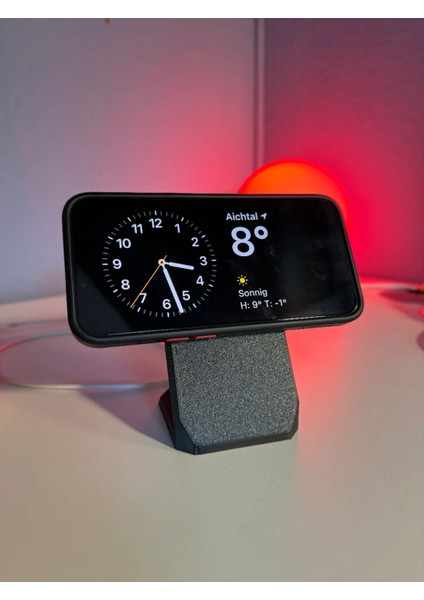iPhone Magsafe Stand Siyah / Tek Ebat