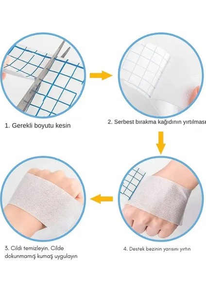 Hipoalerjenik (Fix) Esnek Flaster 10M x 10 cm modelleri