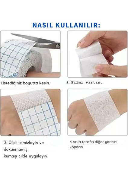 Hipoalerjenik (Fix) Esnek Flaster 10M x 10 cm fırsatları