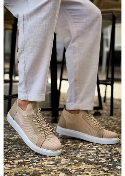KB-112 Kuback Bej Triko Bağcıklı Günlük Erkek Ayakkabı fırsatları