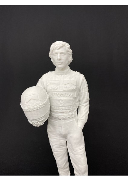 Ayrton Senna Büst Formula 1 Pilotu Senna Büst 20 cm Yarış Pilotu Senna Heykel fiyatları