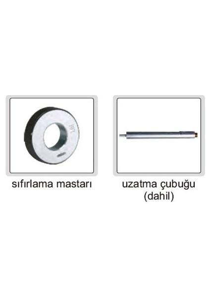 3128 Dijital Üç Ayaklı Mikrometre (Geniş Ölçüm Aralıklı)