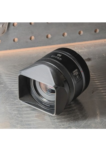 CAN0N 50MM F1.8 Rf Lens Parasoley Siyah / Tek Ebat