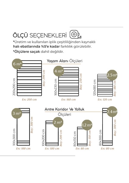 Smart 2005 Bej Kilim Halı Makinede Yıkanabilir İnce Kaymaz Taban Halı Dokuma Yazlık Balkon Kilimi