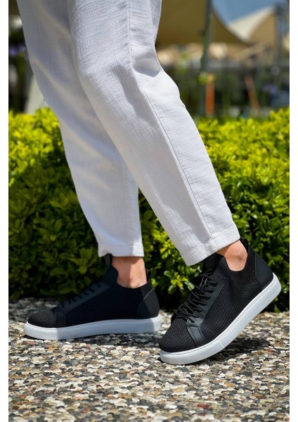 KB-112 Kuback Siyah Triko Bağcıklı Günlük Erkek Ayakkabı fırsatları