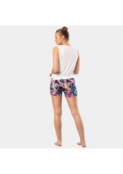 Kadın Desenli Şort Takım 3303 fırsatları