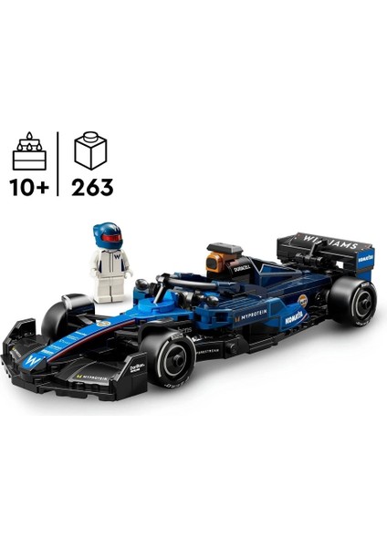 ® Speed Champions Williams Racing FW46 F1® Yarış Arabası 77249 - 10 Yaş & Üzeri Çocuklar için Oyuncak Model Yapım Seti (263 P)