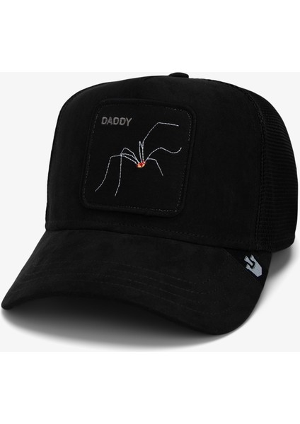 The Suede Spider.black