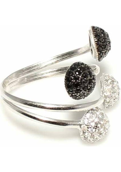 925 Ayar Gümüş Top Yüzük, Beyaz fiyatları