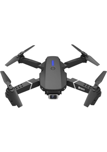 E88 Pro Rc Drone 4K Hd Kamera Katlanabilir Wıfı Fpv Yüksek Performans Gri Kumandalı Geniş Açı Profesyonel Ufak