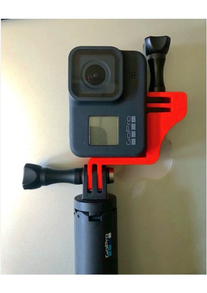 Gopro Instagram Kırmızı / Tek Ebat