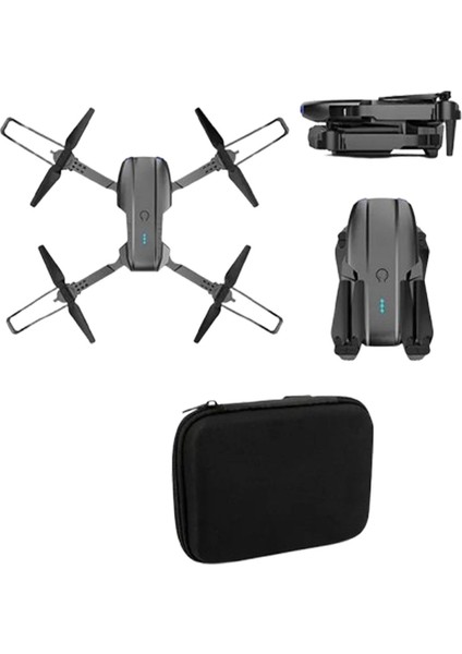 E99 Pro Rc Drone 4K Hd Kamera Katlanabilir Wıfı Fpv Yüksek Performans Siyah Kumandalı Geniş Açı Profesyonel Ufak