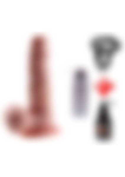 Lilitu Shop 19 Cm Belden Bağlamalı Kumandalı Titreşimli Dildo Vibratör Penis