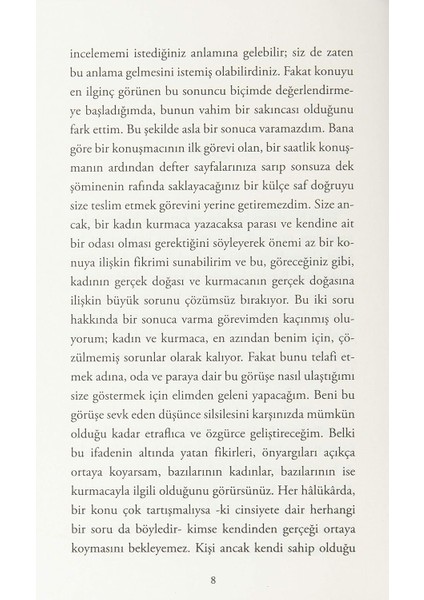 Kendine Ait Bir Oda - Virginia Woolf