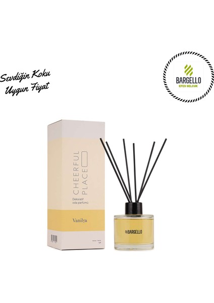120 ml Cheerful Place vanilya Dekoratif Ortam Kokusu