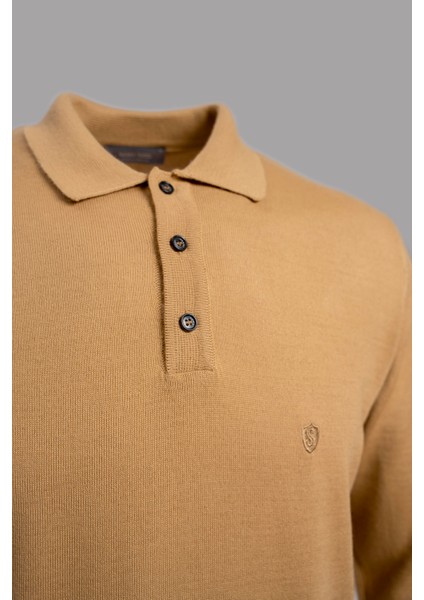 Camel Polo Yaka Triko