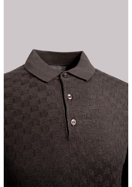 Siyah Polo Yaka Triko