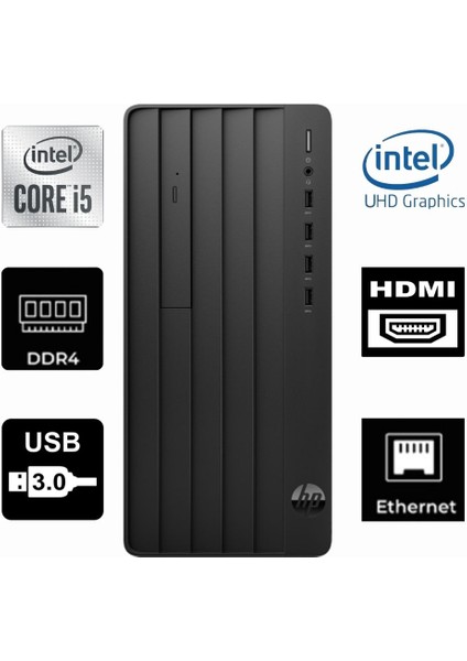 Protower 290 G9 Intel® Core I5-12500 6B2U8EA-021 24GB 4tb Intel UHD Grafik Kartı 770 Freedos Masaüstü Bilgisayar