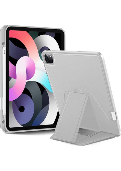 Apple iPad Pro 11 2.3.4.nesil 2020 2022 Uyumlu Standlı Kalem Yuvalı Darbe Korumalı Armor Kılıf