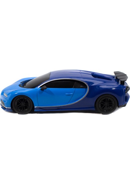 1:14 Uzaktan Kumandalı Bugatti Veyron Mavi Işıklı Şarjlı