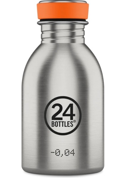 Urban Bottle Brushed Steel Paslanmaz Çelik Su Şişesi 250 ml