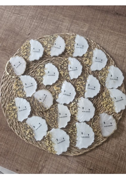 Epoksi Magnet/ Söz,nişa,kına Gecesi,nikah ve Doğum Hediyelikleri/ 15 Adet