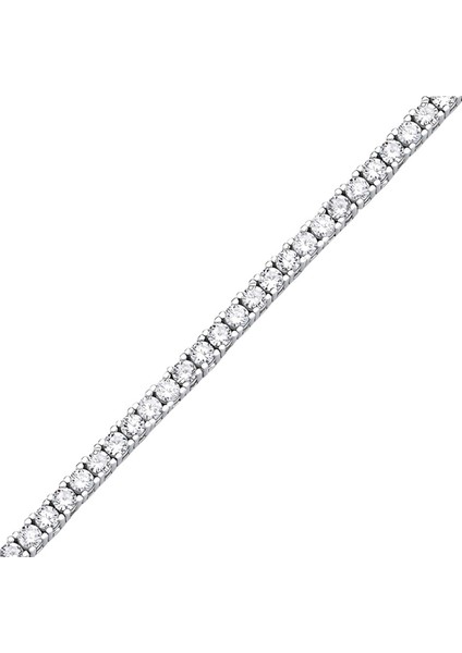 Gümüş Su Yolu Bileklik 2 mm