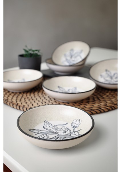 Shade Flowers Halka Sosluk / Çerezlik 13 cm 6 Adet 21847
