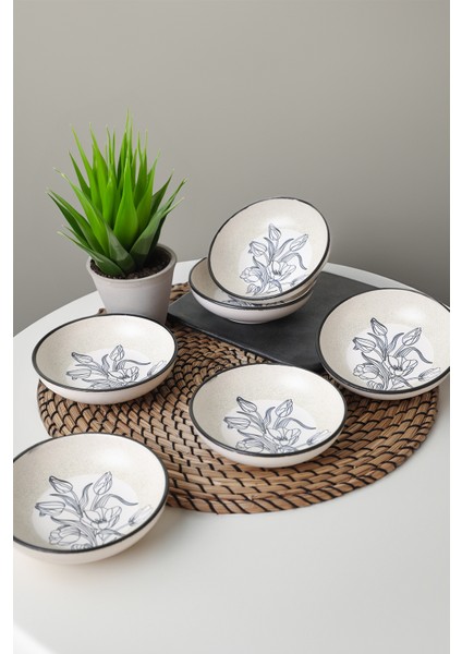 Shade Flowers Halka Sosluk / Çerezlik 13 cm 6 Adet 21847