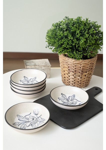 Shade Flowers Halka Sosluk / Çerezlik 13 cm 6 Adet 21847
