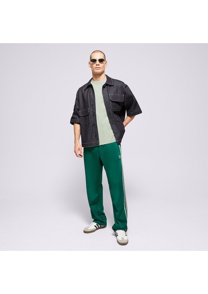 Woven Badge Erkek Yeşil Yuvarlak Yaka Tişört fiyatları