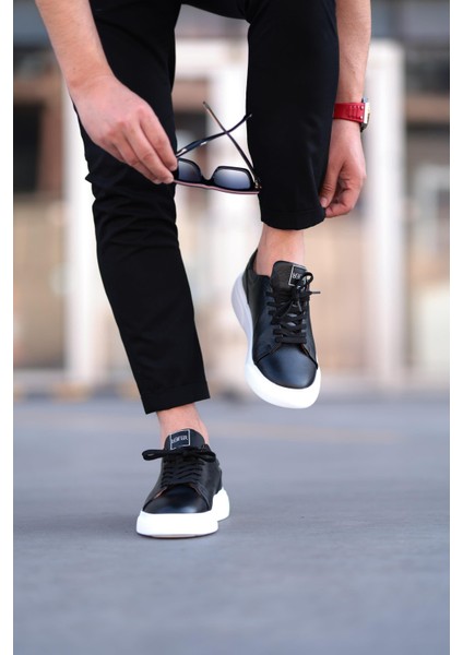 LFR-O1001 Floter Merdane Ayakkabı Siyah