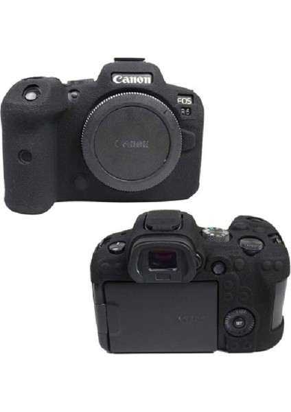 Canon R5 Silikon Kılıf (Siyah)
