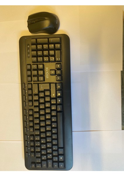 SW20C Tr Kablosuz Standart Sıyah Q Klavye+Mouse